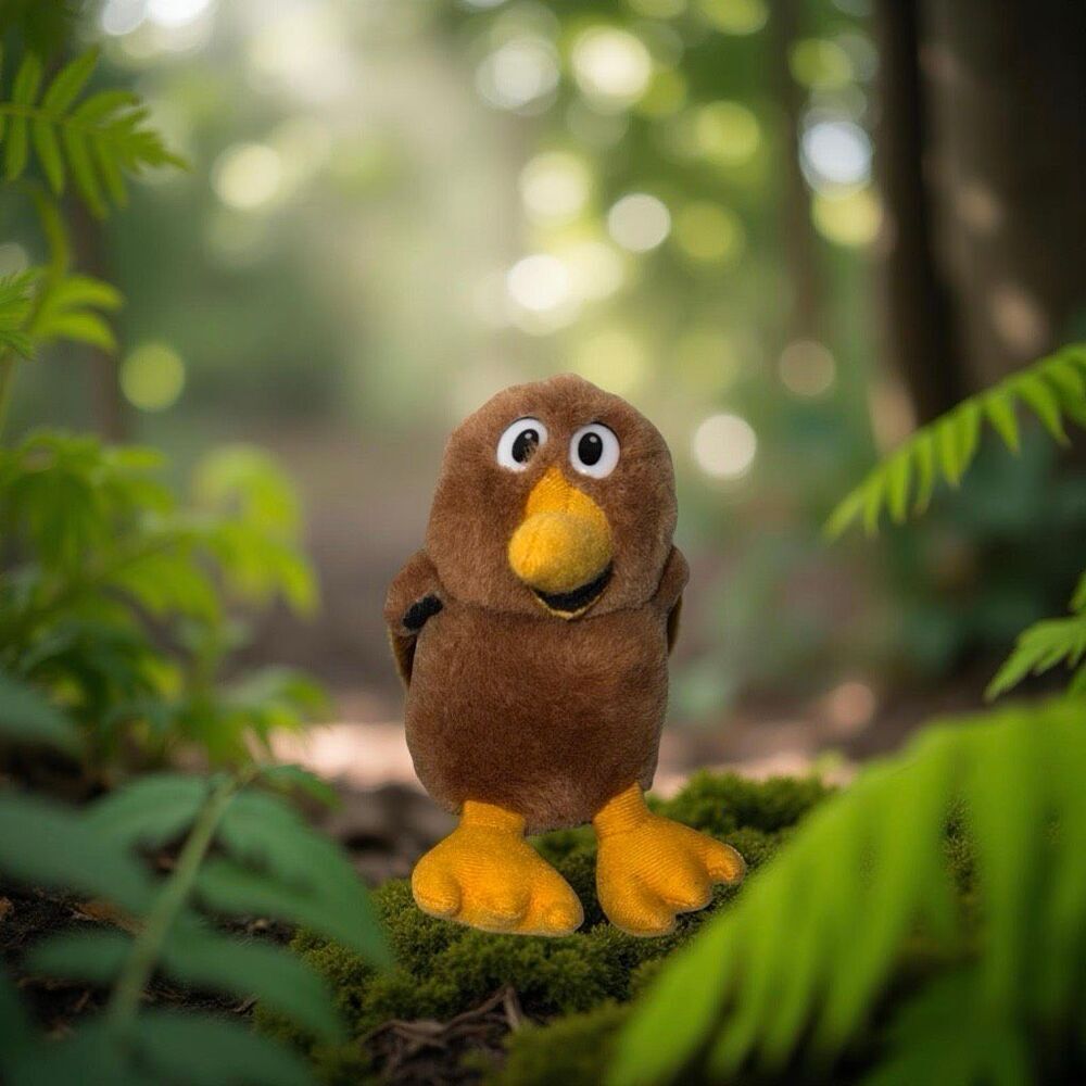 Furry Frenz Plush Kiwi Bird New Zealand Original Tags 7" P3